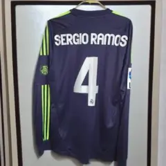 12-13 レアル・マドリード セリオ・ラモス7番 長袖 シャツ RAMOS