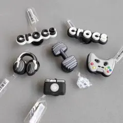 crocs シリコンチャーム 6個セット