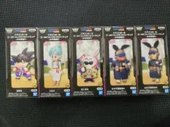 ドラゴンボール ワールドコレクタブルフィギュア 少年期編5 5点セット