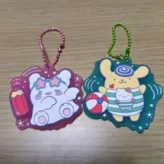 サンリオキャラクターズ ぷっくり ラバマス グミ7 ポムポム はなまるのサムネイル