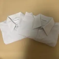 ホワイト スクール半袖シャツ 2枚セット サイズ165