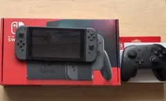 Nintendo Switch バッテリー強化版　+ 純正プロコンセットのサムネイル