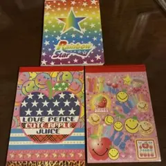 平成レトロ　メモ帳3冊セット