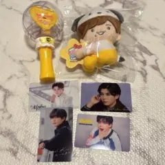 なにわ男子 上方男子長尾謙杜ぬいぐるみ•ペンラ風•フォトカードセット※2枚目アリ