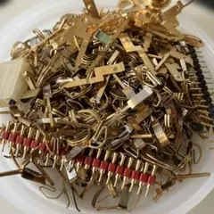 都市鉱山 金メッキ 端子 金抽出 精錬 部品 70g B