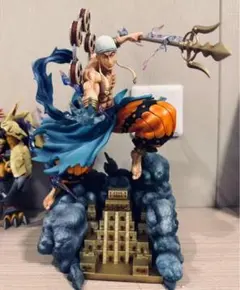 ワンピース BT エネル ガレージキット ガレキ スタチュー フィギュア Amazon | ONE PIECE ワンピース エネル 61cm ガレージキット