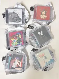BANDAI ガチャ 米津玄師 ミニCDコレクション キーホルダー 6種セット