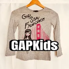 GAPKids 140 長袖Tシャツ グレー サンフランシスコ 女の子のサムネイル