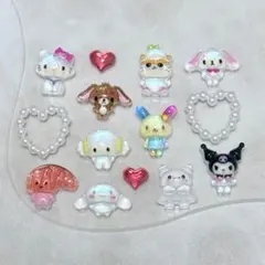 【 新品 】大人気❣️ サンリオ mix オールスターズ ウサハナ ネイルパーツのサムネイル