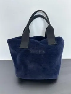 SHIPS エコファートートバック　ネイビー
