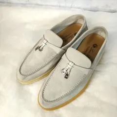 Loro Piana ロロ・ピアーナ サマー・チャーム・ウォーク・モカシン サマー・チャーム・ウォーク・パイピング・モカシン スエード
