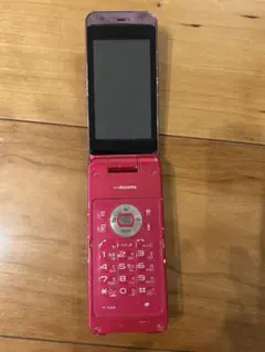 docomo 折りたたみ携帯電話 ピンク