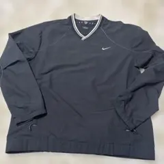 Nike ゴルフジャケット 黒 Vネック