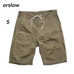 オアスロウorslow ファティーグ　ベイカーショーツ　ベージュ　Sのサムネイル