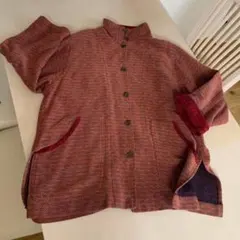 181)厚手の綿　上着　大きい　2Ｌ～3ｌ