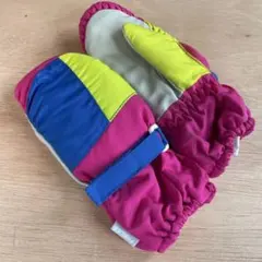 スキー・雪遊び　ミトン型手袋 80cm-90cm 女の子