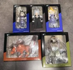 ファイナルファンタジーVII ポリゴン　ソフビ コンプリート　5体　まとめ売り