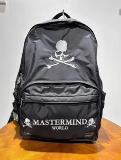 【未使用級】MASTERMIND ポーターコラボ　リュック　限定　スカル　黒 2025年最新】porter mastermind バックパックの人気アイテム