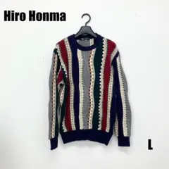 ◯0448I◯ Hiro Honma 長袖セーター 男性