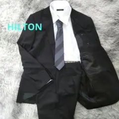 【HILTON】最高級 スーツ セットアップ 洋服の青山 YA6サイズ