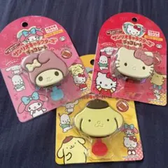 【未開封】サンリオ　チョコレート　マルチキャリーバーム　3個セット