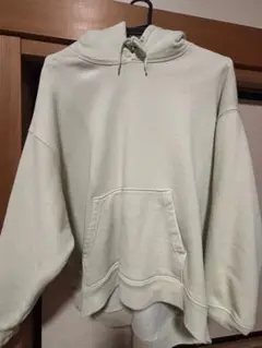 FREAK'S STORE クリーム色オーバーサイズパーカー