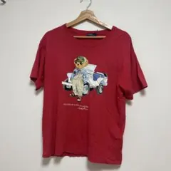 Polo by Ralph Lauren 赤 ポロベア半袖Tシャツ Lのサムネイル
