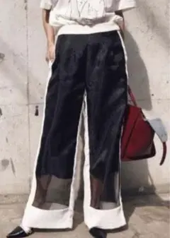 【美品】Ameri VINTAGE シースルーパンツ