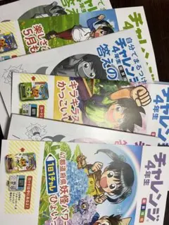 チャレンジ 4年生 5月号 6月号 セット　2023