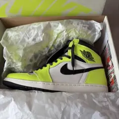新品 NIKE エアジョーダン1 레트로 HIGH OG ボルト28cm