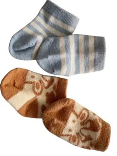 新生児♡ベビー靴下2セット ７cm〜9cm