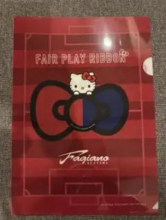 ハローキティ フェアプレイリボン クリアファイル