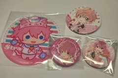 すとぷり　さとみくん　缶バッチ　コースター　グッズ　まとめ売り