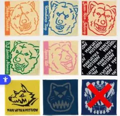 一番くじ　マンウィズ　J賞 MWAM ハンドタオル　8種