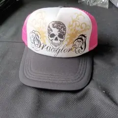 スカルデザイン トラッカーキャップ