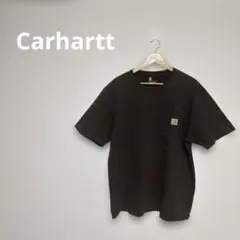 至高のフェード感 Carhartt カーハート K87 ポケットTシャツ L 茶