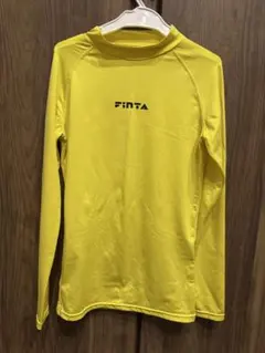 FINTA 長袖 インナーシャツ イエロー Sサイズのサムネイル