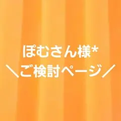 ぽむさん様*専用のご検討ページ