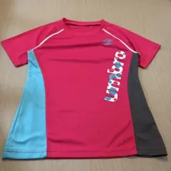 UMBRO 半袖Tシャツ スポーツウェア ピンクレディースA31番のサムネイル