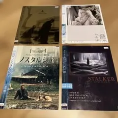 アンドレイ・タルコフスキー監督 DVD4本セット