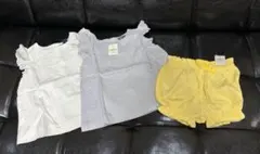 ❁新品未使用品❁　baby Gap　タンクトップ　ハーフパンツ　3点セット