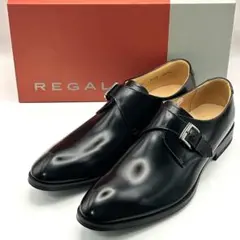 未使用✨ REGAL 【26.5㎝】 ビジネス 813R モンクストラップ 牛革