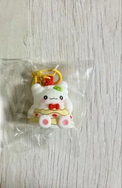 サンリオ　はなまるおばけ　キーホルダー　マスコット　キティ　ケーキ　ストラップ