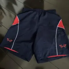 Under Armour ハーフパンツ サイズSM 黒赤
