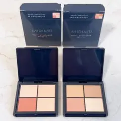 MIRIMU マルチアイシャドウパレット　アプリコットピーチ　シナモンミルクティ