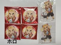 鬼滅の刃 ナムコ 追憶回廊の導 研鑽指導 ミニゲーム c賞 缶バッジ 煉獄