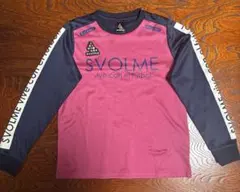 SVOLME 長袖ウェア ピンク/ネイビーのサムネイル