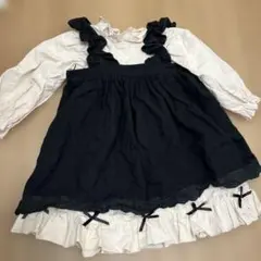 フリル　ワンピース エプロン　セット
