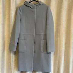 ESTNATIONエストネーション ウールカシミヤショートビーバーリバー