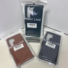 Galaxy 手帳型スマホケース マグネット開閉 ブラウン ネイビー グリーン
